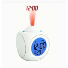 Multifunctional LED Colorful Clock. Voice Control Alarm Clock night Light